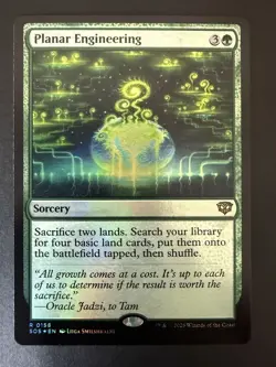 Planar Engineering MTG Secrets of Strixhaven 0158 Foil Rare NM - Image 1