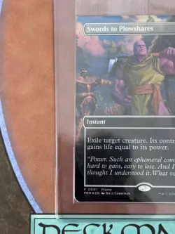 Magic the Gathering MTG Swords to Plowshares (Foil) (PSA Promo 2026) (Sealed) - Image 3