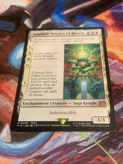 Magic the Gathering Summon: Knights of Round Final Fantasy Mythic Rare Mint - Image 4
