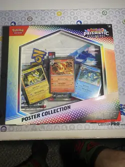 Pokemon Prismatic Evolutions Poster Collection Sealed Box - Image 1