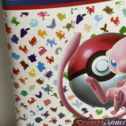 Pokemon TCG: Scarlet And Violet-151 Binder Collection Mew Binder Only - New READ - Image 5