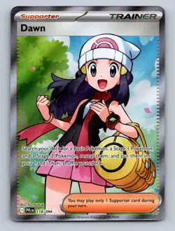 Pokemon TCG Dawn Holo Ultra Rare ME02: Phantasmal Flames 118/094 - Image 1