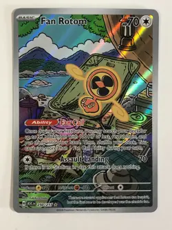 Pokemon TCG Ascended Heroes Alt Art Fan Rotom 250/217 Near Mint - Image 1