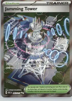 Jamming Tower 261/217 Ultra Rare Ascended Heroes Pokemon Near Mint - Image 1