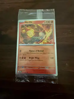 Pokemon TCG Chaos Rising Ho-Oh 010/086 Holo GameStop Stamped Promo Sealed (1) - Image 1