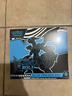 Pokemon TCG Scarlet & Violet Black Bolt - Elite Trainer Box ETB - New Sealed - Image 1