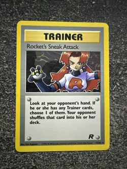 ROCKET’S SNEAK ATTACK RARE - POKEMON 72/82 TEAM ROCKET EDITION 2 ENGLISH - Image 1