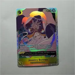 Jewelry Bonney Super Rare Foil Rush Trigger OP13-108 One Piece Card - Image 1