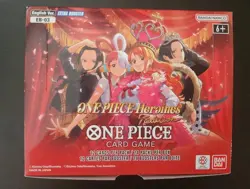 One Piece TCG EB03 Heroines Edition English Booster Box New & UNSEALED - Image 1
