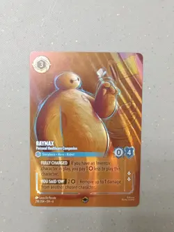 Disney Lorcana Baymax Enchanted 218/204 En-6 - Image 1