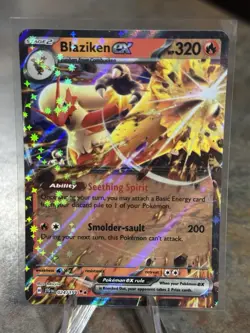Pokemon BLAZIKEN EX 024/159 Journey Together ULTRA RARE HOLO - MINT - Image 1