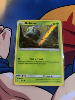 Pokemon TCG Bulbasaur Detective Pikachu Holo Card 1/18 Pokemon Card - Image 1