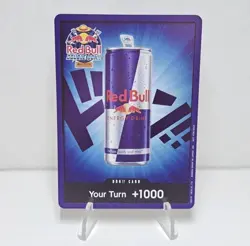One Piece Red Bull DON 1k Normal Blue Single Card Promo Foil Tournament Event - Image 3