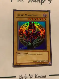 DARK MAGICIAN -SYE-001 ENGLISH Yu-Gi-OH! CARD SUPER RARE HOLO KONAMI TCG OCG - Image 4