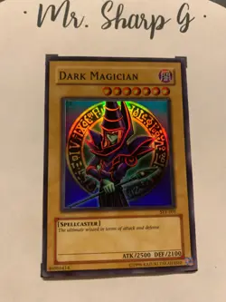 DARK MAGICIAN -SYE-001 ENGLISH Yu-Gi-OH! CARD SUPER RARE HOLO KONAMI TCG OCG - Image 5