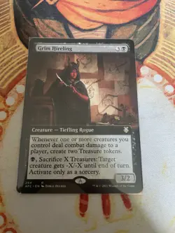 MTG Grim Hireling Commander: Adventures in the Forgotten Realms 294 Regular Rare - Image 1