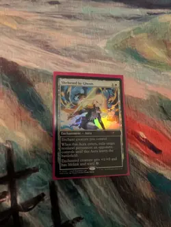 MTG Sheltered by Ghosts PROMO FOIL (Anime) - Image 1
