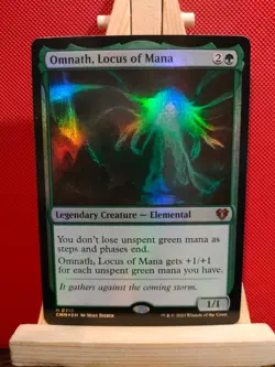 Omnath, Locus of Mana FOIL - Commander Masters - Mythic - NM (See Pics) MTG - Image 1