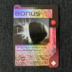LEGO Bionicle TCG Quest For The Masks #211 BONUS CARD 1st Edition FOIL - Image 1