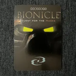 LEGO Bionicle TCG Quest For The Masks #211 BONUS CARD 1st Edition FOIL - Image 2