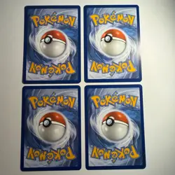 4x Cheren Pokemon Trainer Cards - Mixed Sets - Near Mint - Image 2