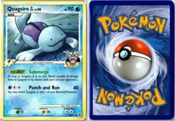 Pokemon Card - Quagsire GL 76/111 Rising Rivals Common Moderately Played - Image 3