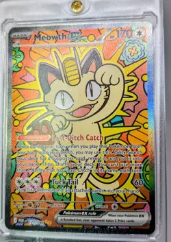 Meowth Ex Perfect Order #121/088 Special Illustration Rare Pokemon Card - Image 2