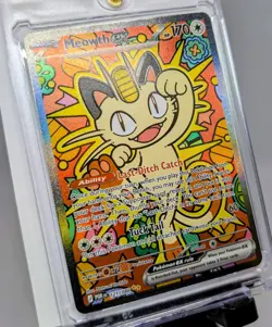 Meowth Ex Perfect Order #121/088 Special Illustration Rare Pokemon Card - Image 3