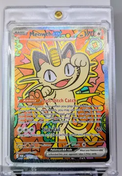 Meowth Ex Perfect Order #121/088 Special Illustration Rare Pokemon Card - Image 4