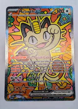 Meowth Ex Perfect Order #121/088 Special Illustration Rare Pokemon Card - Image 5