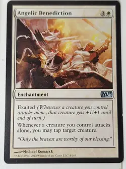 Angelic Benediction - Magic 2013 Core Set M13 - Magic the Gathering MTG Nice! - Image 1