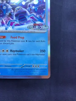 Pokemon: Stellar Crown Staff Prerelease Promo: Crabominable 134 - Image 5