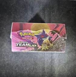 Team Up - Pokemon Sun & Moon TCG - EMPTY Display Booster Box B - Image 2