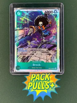 (4x) Brook SR OP15-032 Super Rare Adventure on Kami's Island Play Set One Piece - Image 4