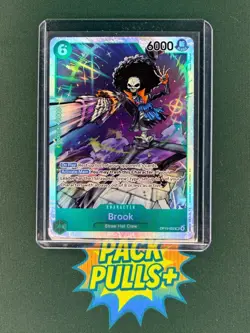 (4x) Brook SR OP15-032 Super Rare Adventure on Kami's Island Play Set One Piece - Image 5