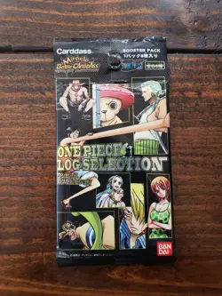 2011 Carddass Miracle Battle One Piece Log Selection MBC OPLOG01 Booster Pack - Image 1