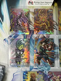 Dragon Ball Super Fusion World 11 Card SR Alt Art Lot Japan Multi Set Vegeta + - Image 2