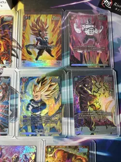 Dragon Ball Super Fusion World 11 Card SR Alt Art Lot Japan Multi Set Vegeta + - Image 3