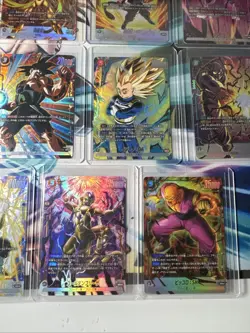 Dragon Ball Super Fusion World 11 Card SR Alt Art Lot Japan Multi Set Vegeta + - Image 4