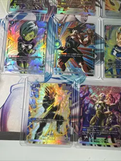 Dragon Ball Super Fusion World 11 Card SR Alt Art Lot Japan Multi Set Vegeta + - Image 5