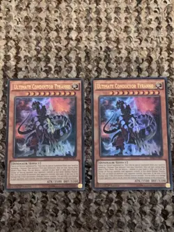 SR04-EN001 ULTIMATE CONDUCTOR TYRANNO Ultra Rare YuGiOh Card - Image 3