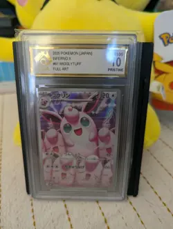 CGA 10 Graded Pokemon Card Wigglytuff #91 – Mint Condition - Image 1