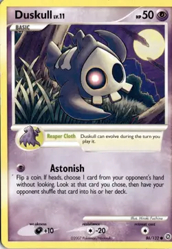 Duskull 86/132 Secret Wonders Pokemon Card TCG - Image 1
