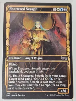 Shattered Seraph - SHOWCASE - Streets of New Capenna - Magic the Gathering MTG - Image 1