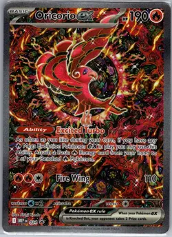 Oricorio ex 024 MEP SIR: Mega Evolution Promo - Pokemon Card - NM - Image 1