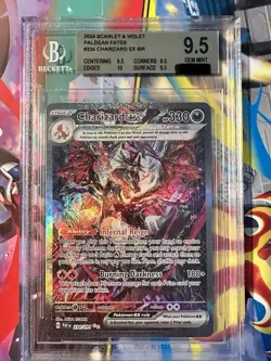 Charizard ex BGS 9.5 2024 SV Paldean Fates SIR Holo #234/091 - Image 1