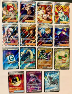 POKEMON English Lot 15 Cards NM/Better PSA Plays Ascended Sword shield ETC - Image 1