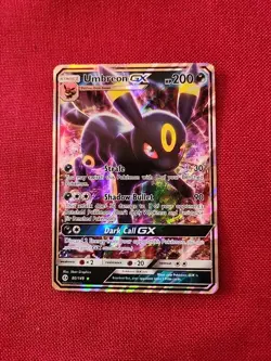 Umbreon GX 80/149 NM Sun And Moon Base Set Pokemon Card Near Mint - Image 1