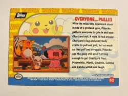 EVERYONE PULL #52 - BLUE LOGO - SILVER HOLO - Topps POKEMON CARD - Image 2