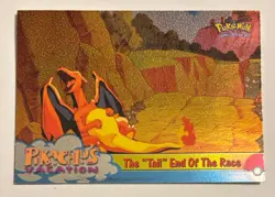 Pokemon Topps The "Tail" End of the Race 50 Pikachu's Vacation LP Silver Foil - Image 1